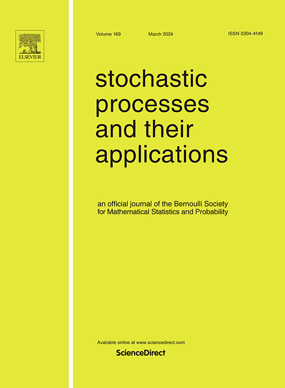 Go to journal home page - Stochastic Processes and their Applications